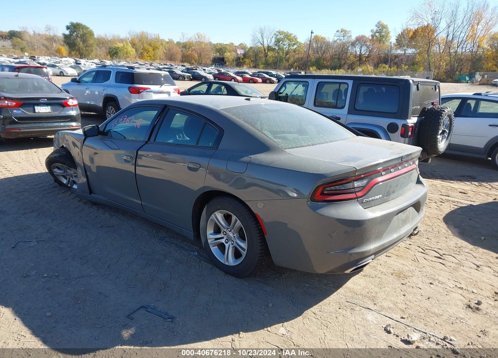 2019 DODGE CHARGER SXT RWD VIN: 2C3CDXBG9KH644460