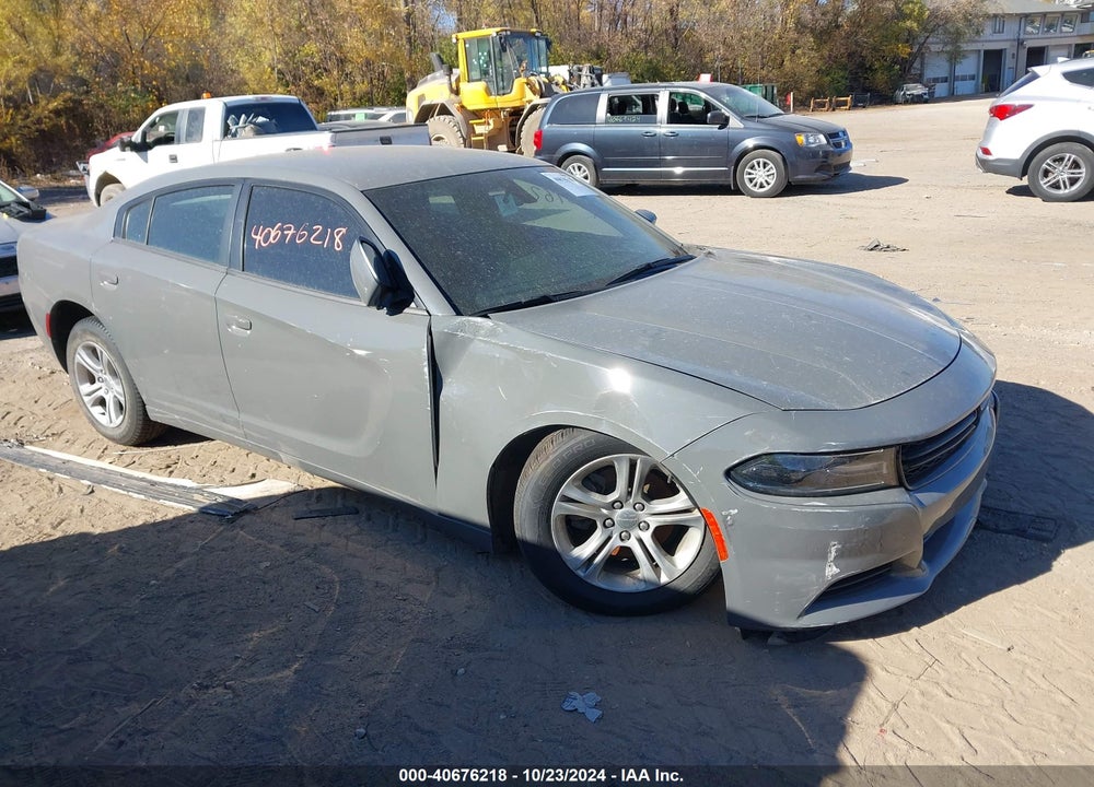 2019 DODGE CHARGER SXT RWD VIN: 2C3CDXBG9KH644460