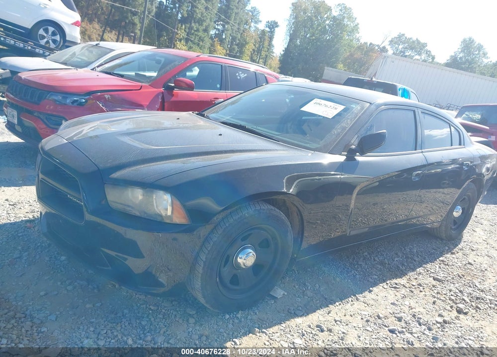 2014 DODGE CHARGER POLICE VIN: 2C3CDXAG4EH346484