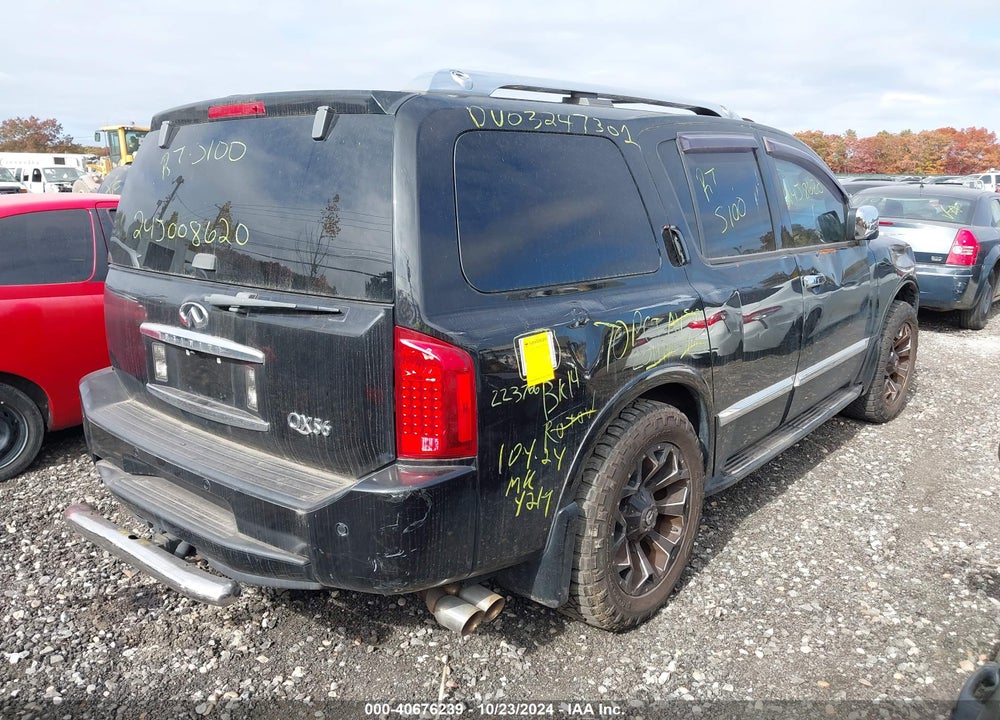 2008 INFINITI QX56 VIN: 5N3AA08C78N913565