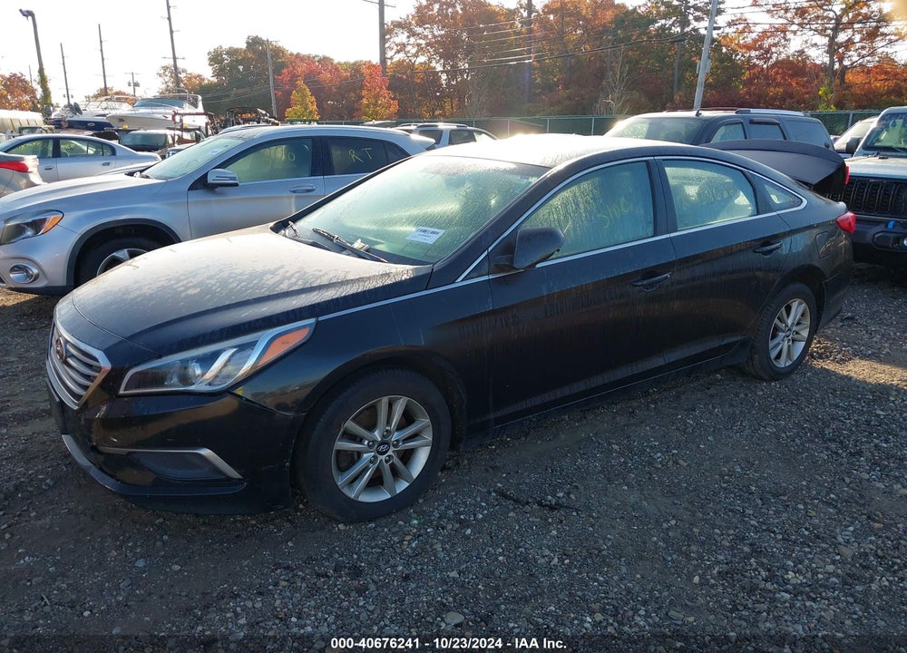 2017 HYUNDAI SONATA SE VIN: 5NPE24AFXHH509747