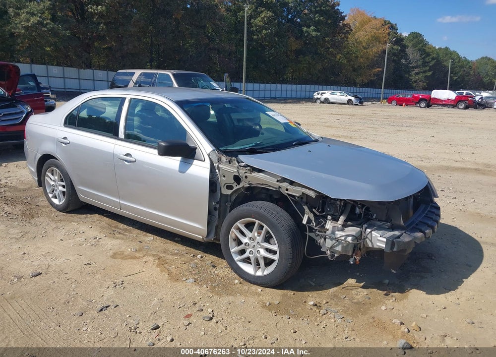 2012 FORD FUSION S VIN: 3FAHP0GA5CR128483