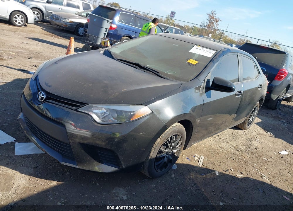 2014 TOYOTA COROLLA LE VIN: 2T1BURHE2EC108084