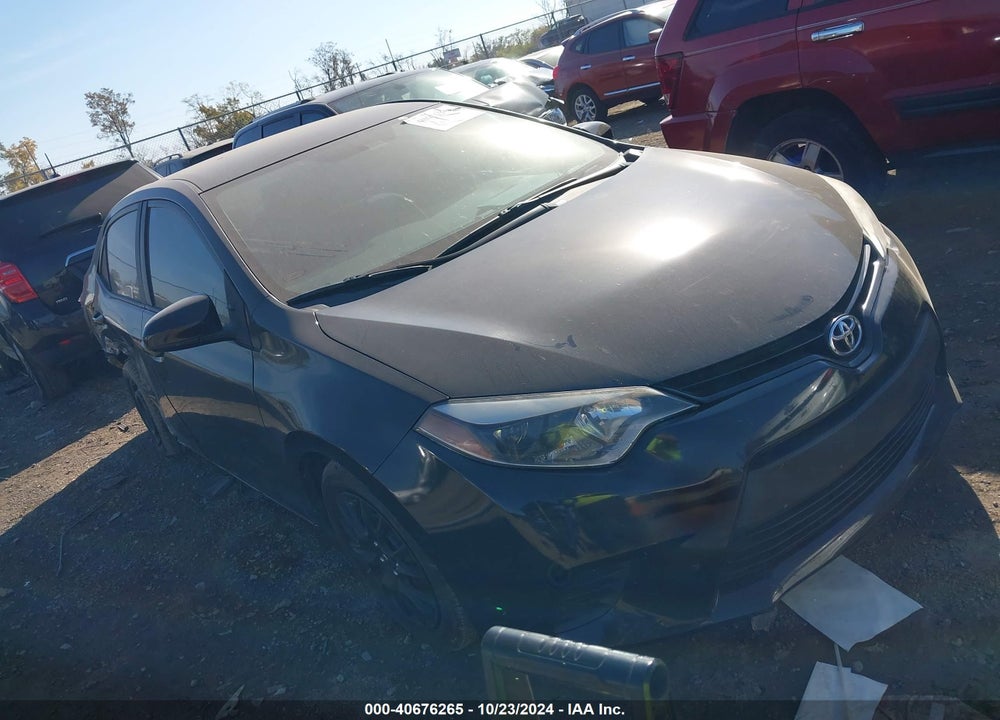 2014 TOYOTA COROLLA LE VIN: 2T1BURHE2EC108084