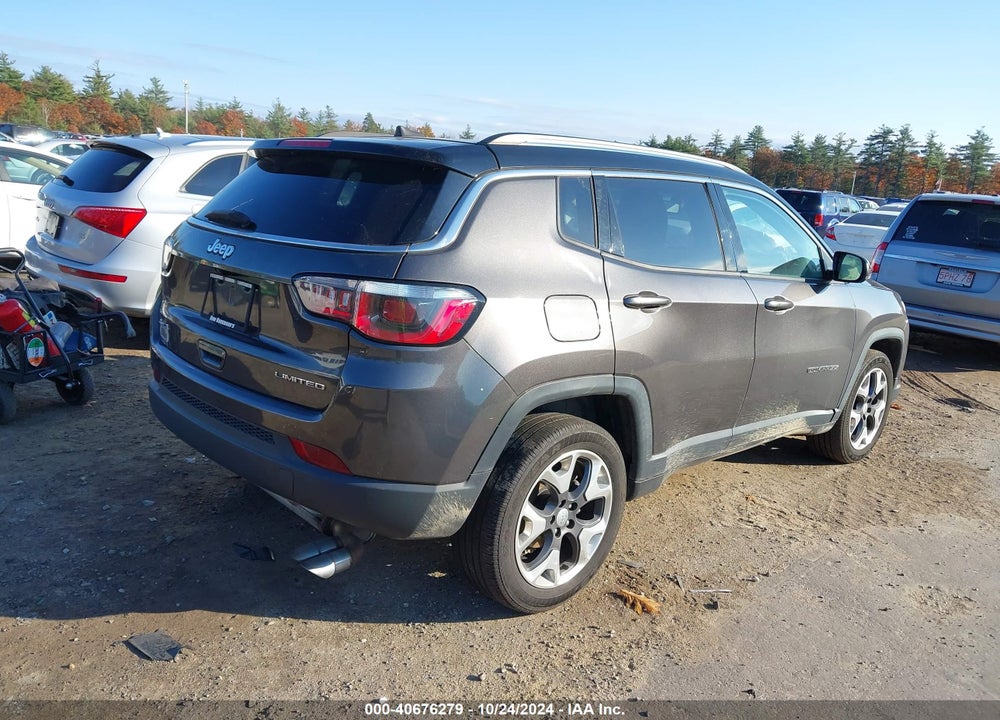 2018 JEEP COMPASS LIMITED 4X4 VIN: 3C4NJDCBXJT144019