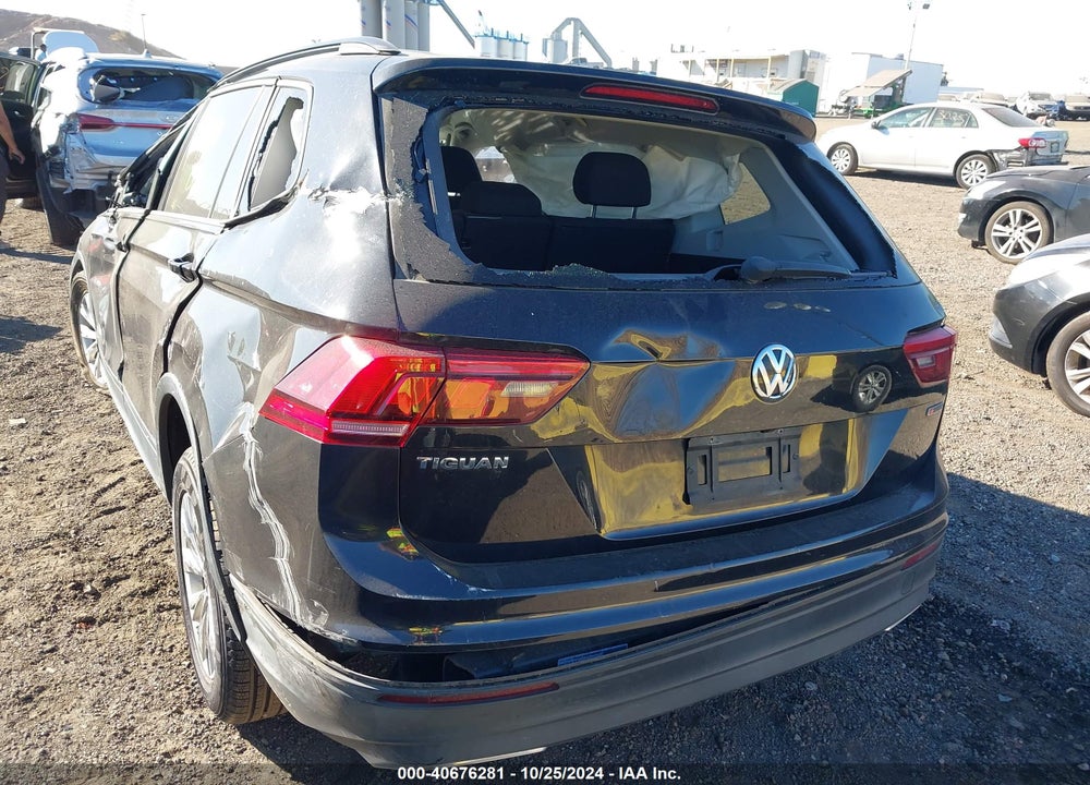 2019 VOLKSWAGEN TIGUAN 2.0T S VIN: 3VV0B7AX7KM095513