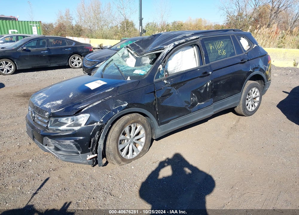 2019 VOLKSWAGEN TIGUAN 2.0T S VIN: 3VV0B7AX7KM095513