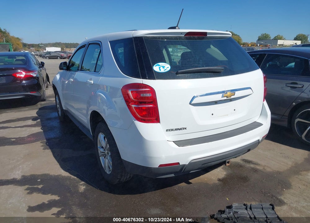 2017 CHEVROLET EQUINOX LS VIN: 2GNALBEK5H1609996