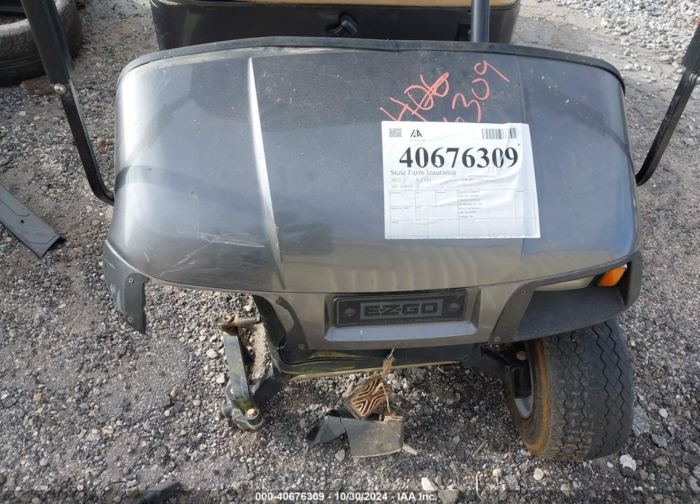 2013 E-Z-GO TEX 401 CC VIN: 3000319