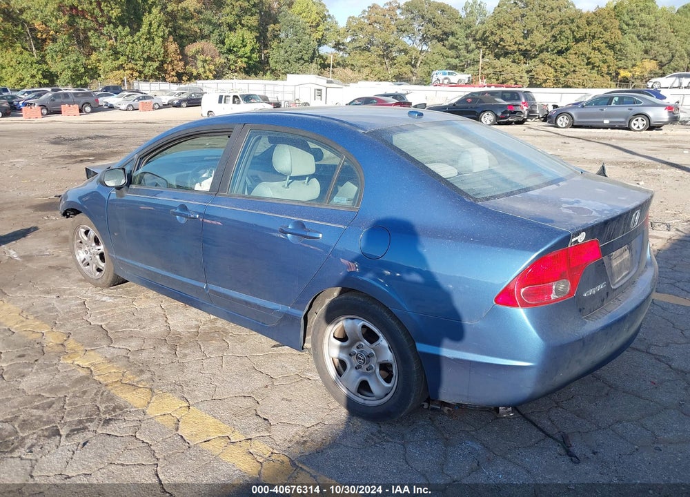 2008 HONDA CIVIC EX VIN: 1HGFA16848L001870