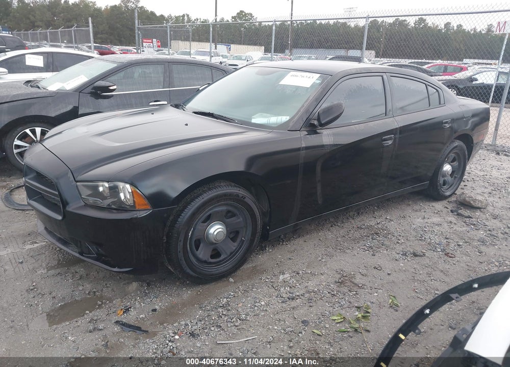 2014 DODGE CHARGER POLICE VIN: 2C3CDXAG3EH367035