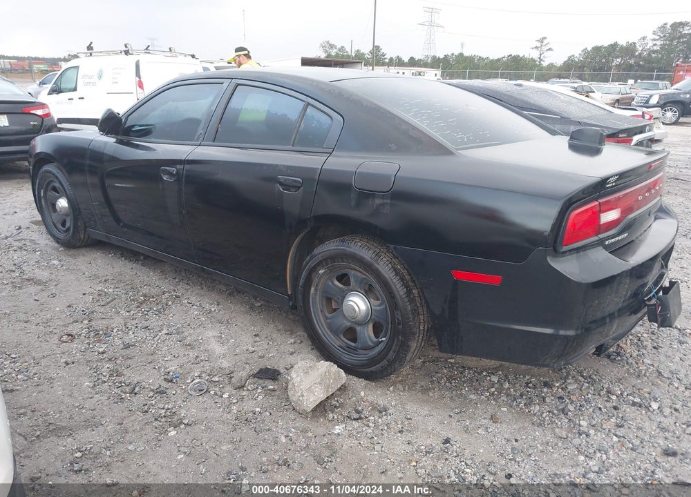 2014 DODGE CHARGER POLICE VIN: 2C3CDXAG3EH367035