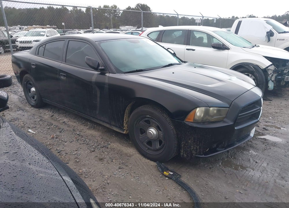 2014 DODGE CHARGER POLICE VIN: 2C3CDXAG3EH367035