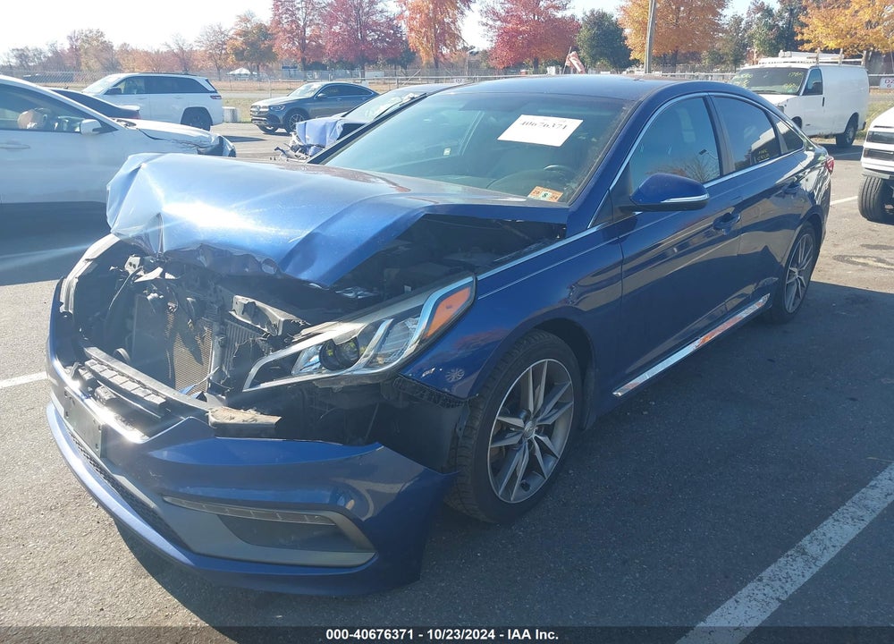 2017 HYUNDAI SONATA SPORT 2.0T VIN: 5NPE34AB8HH467699
