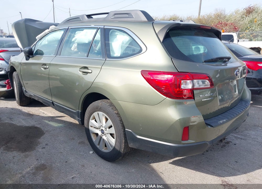 2017 SUBARU OUTBACK 2.5I VIN: 4S4BSAAC4H3214450