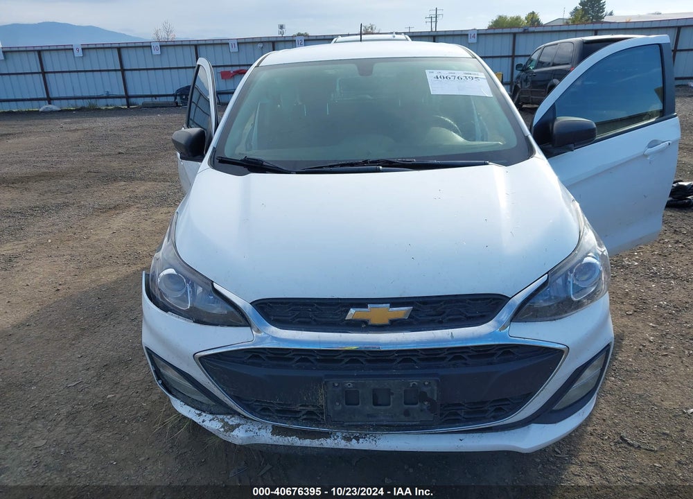 2020 CHEVROLET SPARK FWD LS MANUAL VIN: KL8CA6SA8LC420863
