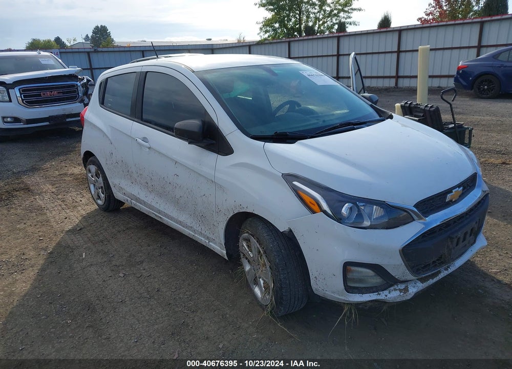 2020 CHEVROLET SPARK FWD LS MANUAL VIN: KL8CA6SA8LC420863