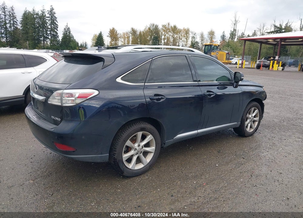 2010 LEXUS RX 350 VIN: 2T2BK1BA6AC064027