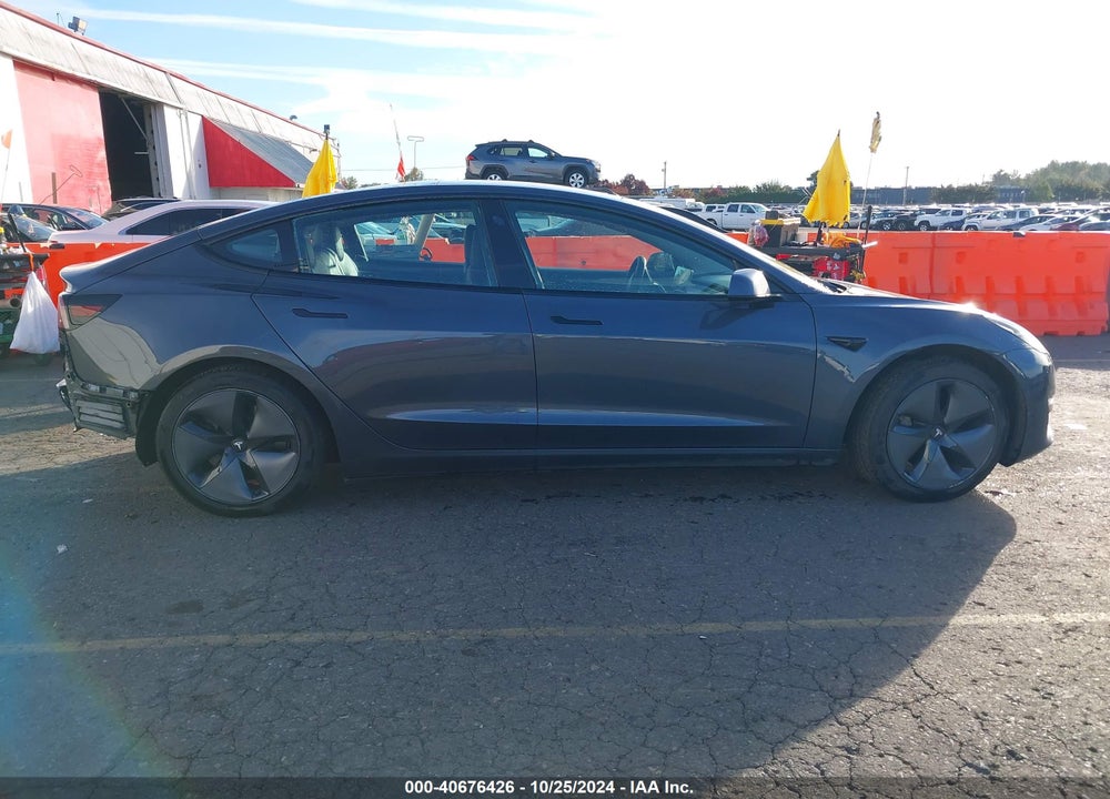 2021 TESLA MODEL 3 LONG RANGE DUAL MOTOR ALL-WHEEL DRIVE VIN: 5YJ3E1EBXMF902581