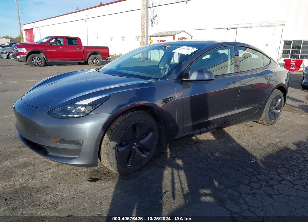 2021 TESLA MODEL 3 LONG RANGE DUAL MOTOR ALL-WHEEL DRIVE VIN: 5YJ3E1EBXMF902581