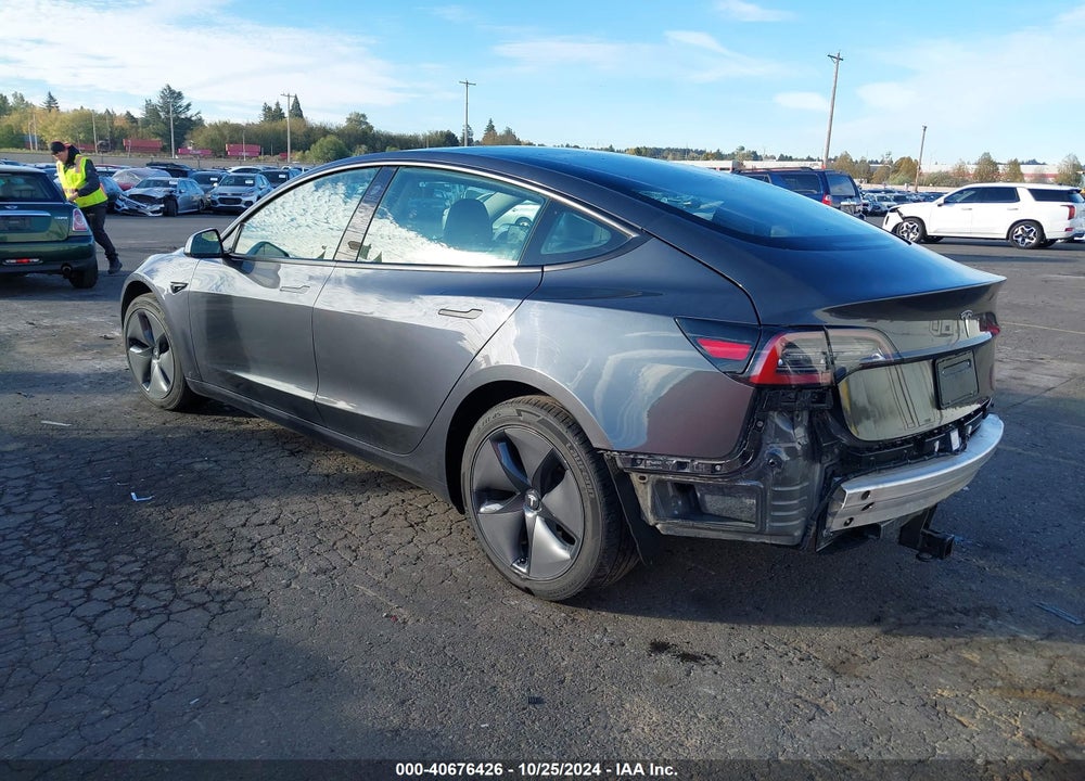 2021 TESLA MODEL 3 LONG RANGE DUAL MOTOR ALL-WHEEL DRIVE VIN: 5YJ3E1EBXMF902581