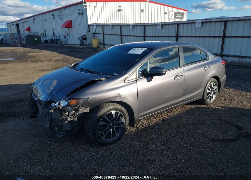 2014 HONDA CIVIC EX VIN: 19XFB2F85EE253679