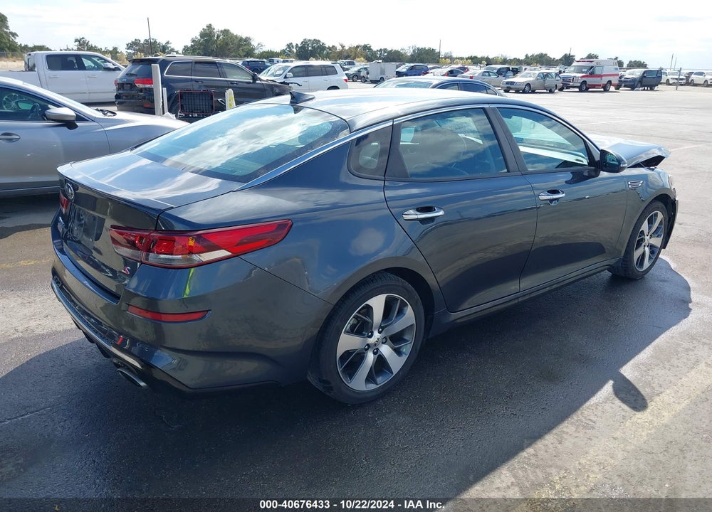 2020 KIA OPTIMA S VIN: 5XXGT4L37LG406024