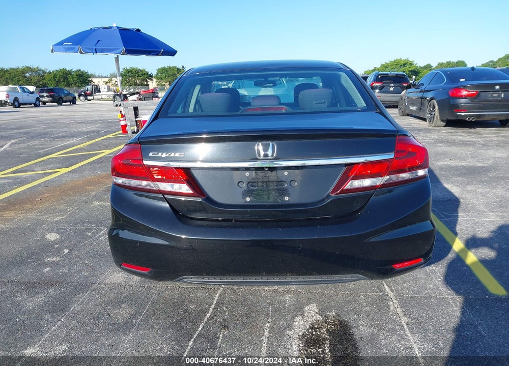 2014 HONDA CIVIC LX VIN: 19XFB2F51EE202993