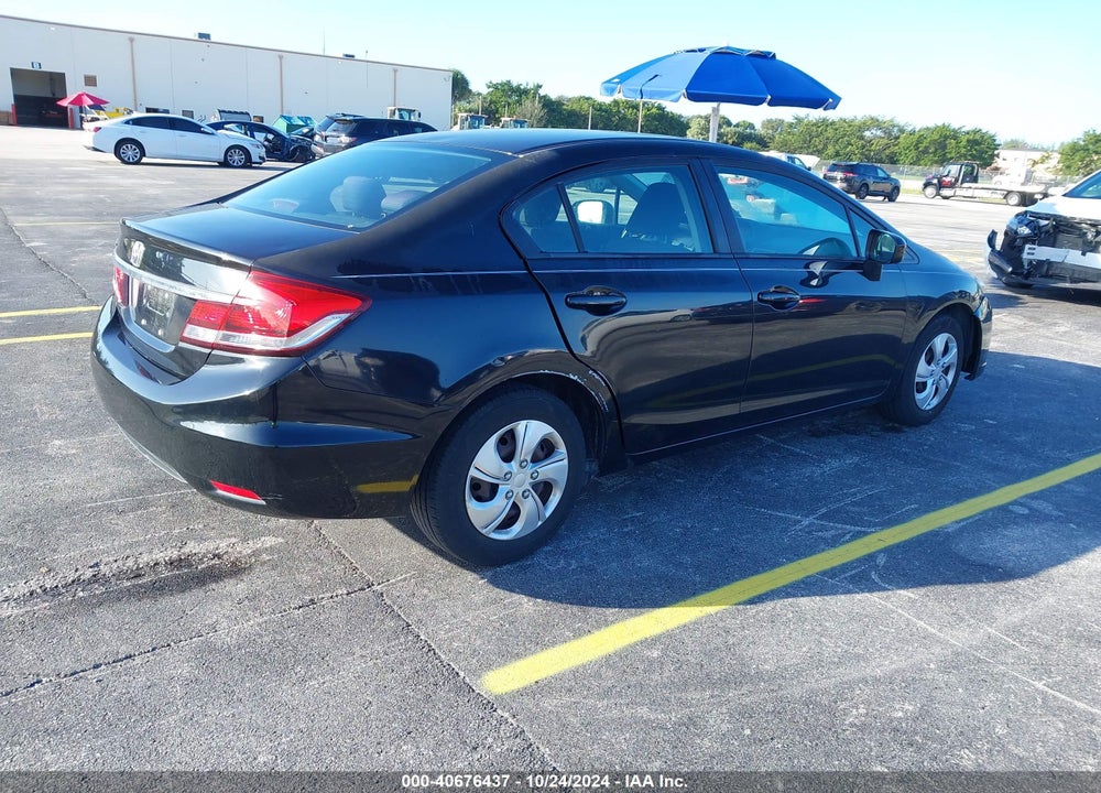 2014 HONDA CIVIC LX VIN: 19XFB2F51EE202993