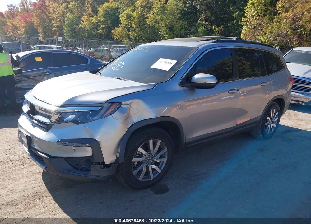 2019 HONDA PILOT EX-L VIN: 5FNYF5H54KB016396