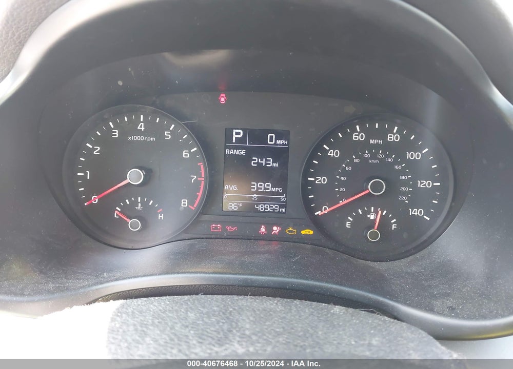 2022 KIA RIO S VIN: 3KPA24AD8NE490841