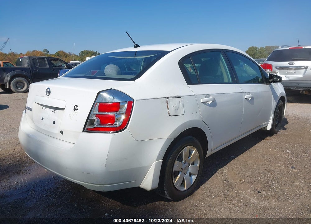 2008 NISSAN SENTRA 2.0 VIN: 3N1AB61E78L715595