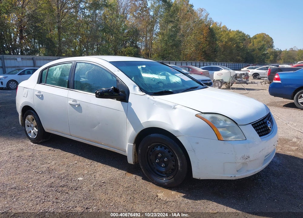 2008 NISSAN SENTRA 2.0 VIN: 3N1AB61E78L715595