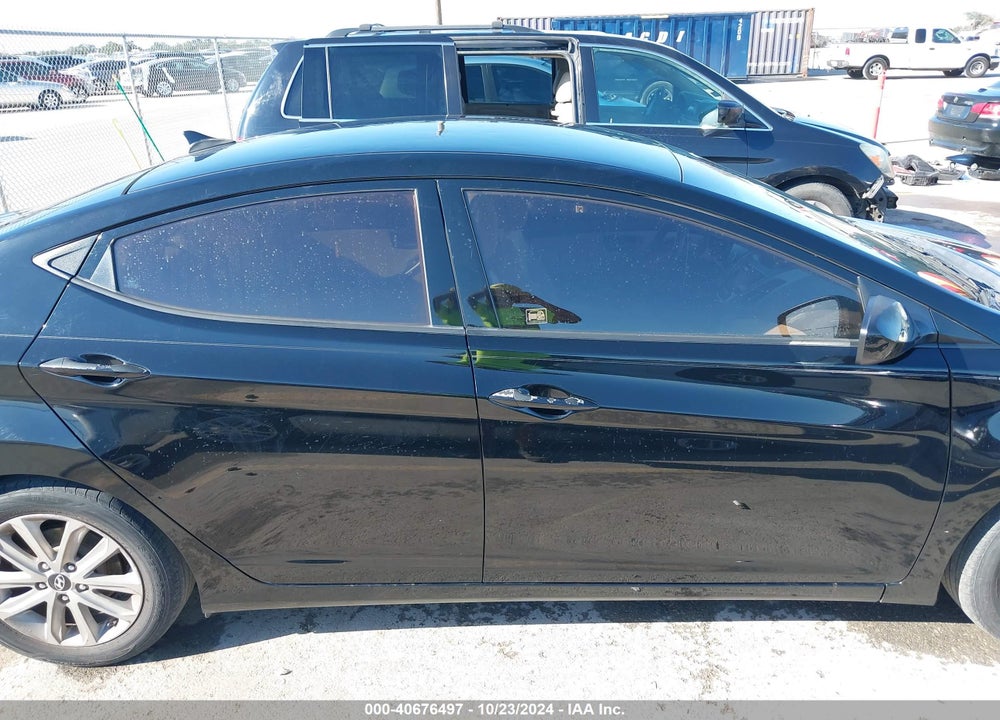 2014 HYUNDAI ELANTRA SE VIN: KMHDH4AE6EU094974