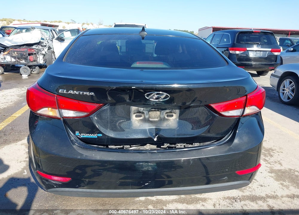 2014 HYUNDAI ELANTRA SE VIN: KMHDH4AE6EU094974