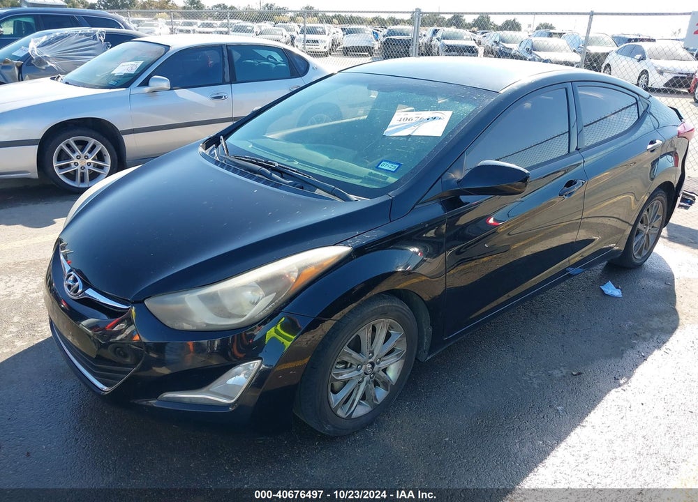 2014 HYUNDAI ELANTRA SE VIN: KMHDH4AE6EU094974
