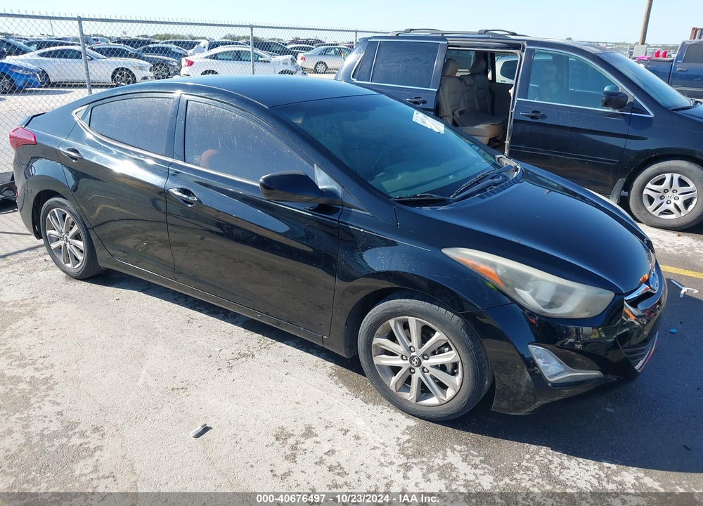 2014 HYUNDAI ELANTRA SE VIN: KMHDH4AE6EU094974