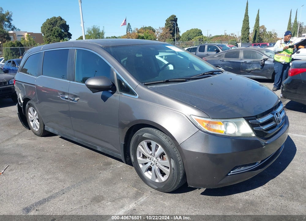 2014 HONDA ODYSSEY EX-L VIN: 5FNRL5H66EB031394