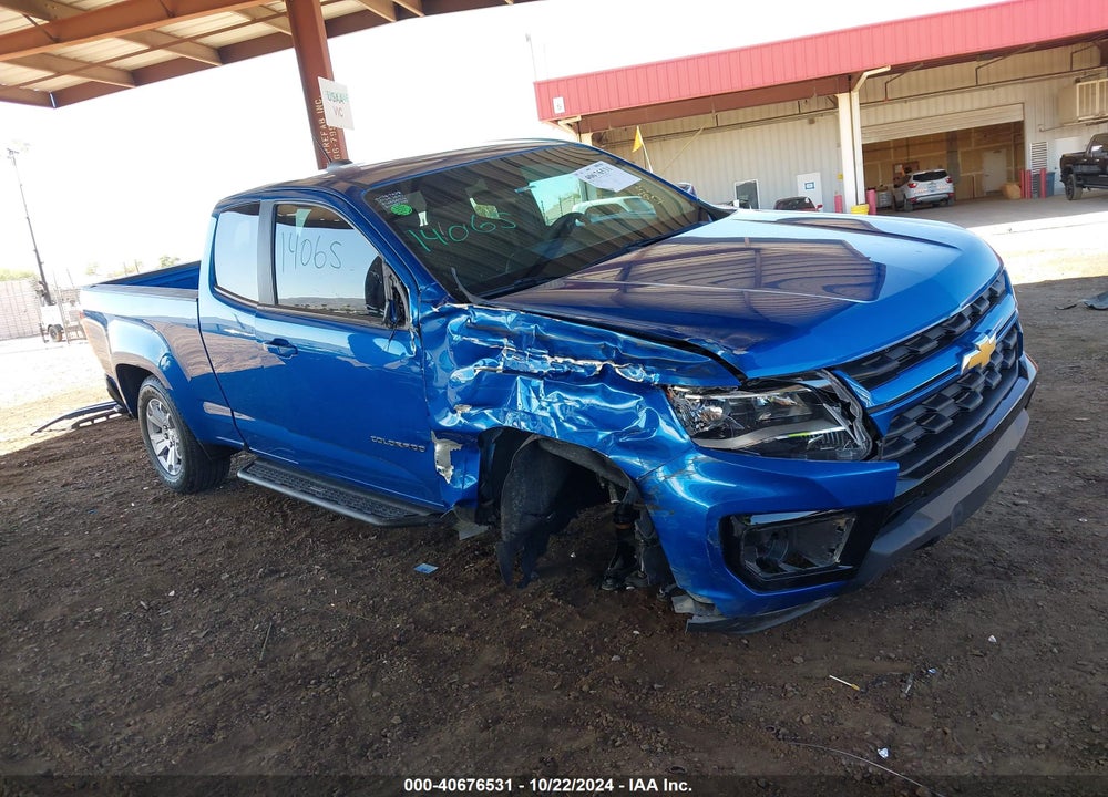 2021 CHEVROLET COLORADO 2WD LONG BOX LT VIN: 1GCHSCEA9M1293591