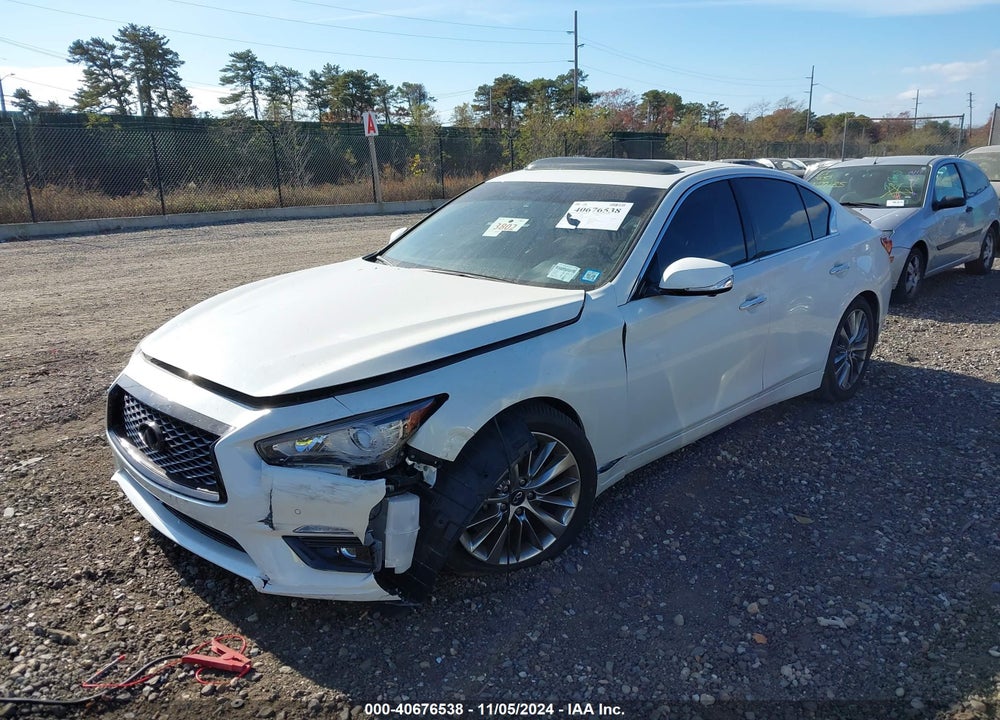 2021 INFINITI Q50 LUXE AWD VIN: JN1EV7BR2MM752361
