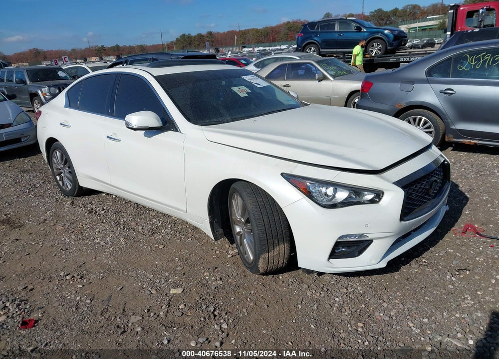 2021 INFINITI Q50 LUXE AWD VIN: JN1EV7BR2MM752361