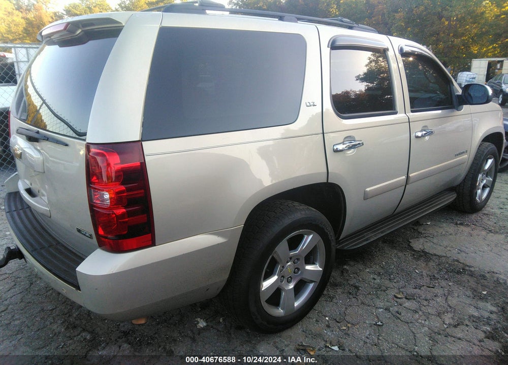 2008 CHEVROLET TAHOE LTZ VIN: 1GNFC13008R107471