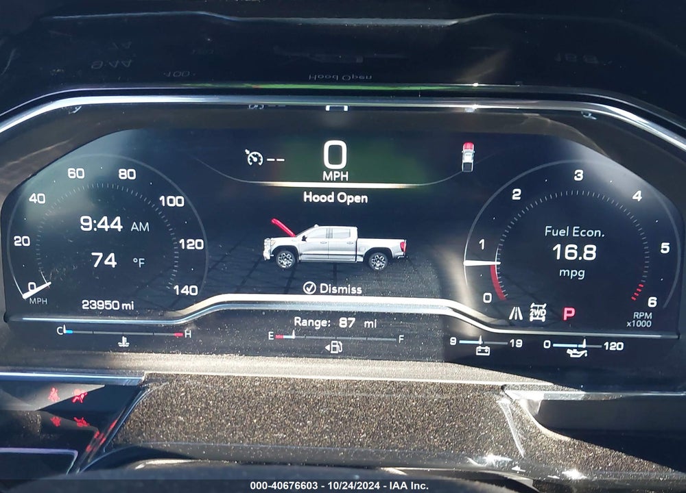 2023 GMC SIERRA 1500 4WD SHORT BOX SLT VIN: 3GTUUDED2PG172027