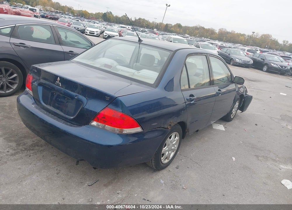 2004 MITSUBISHI LANCER ES VIN: JA3AJ26E64U045036