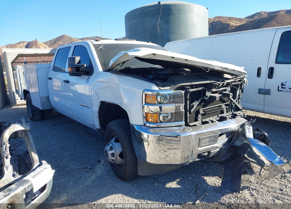 2016 CHEVROLET SILVERADO 3500HD CHASSIS WT VIN: 1GB4CYC81GF227993