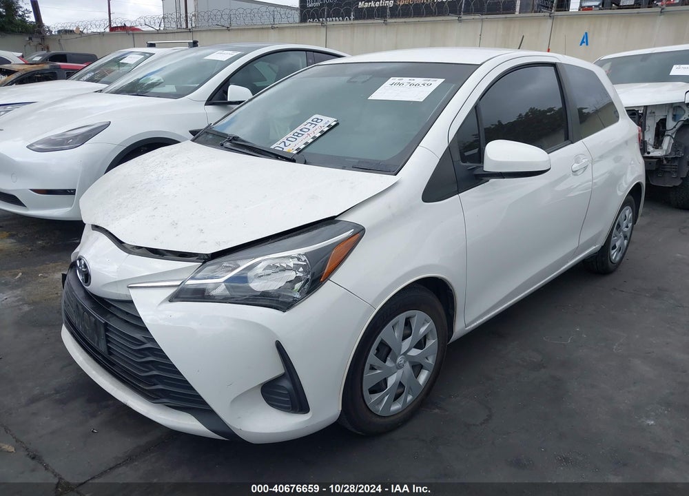 2018 TOYOTA YARIS L VIN: VNKJTUD39JA092848