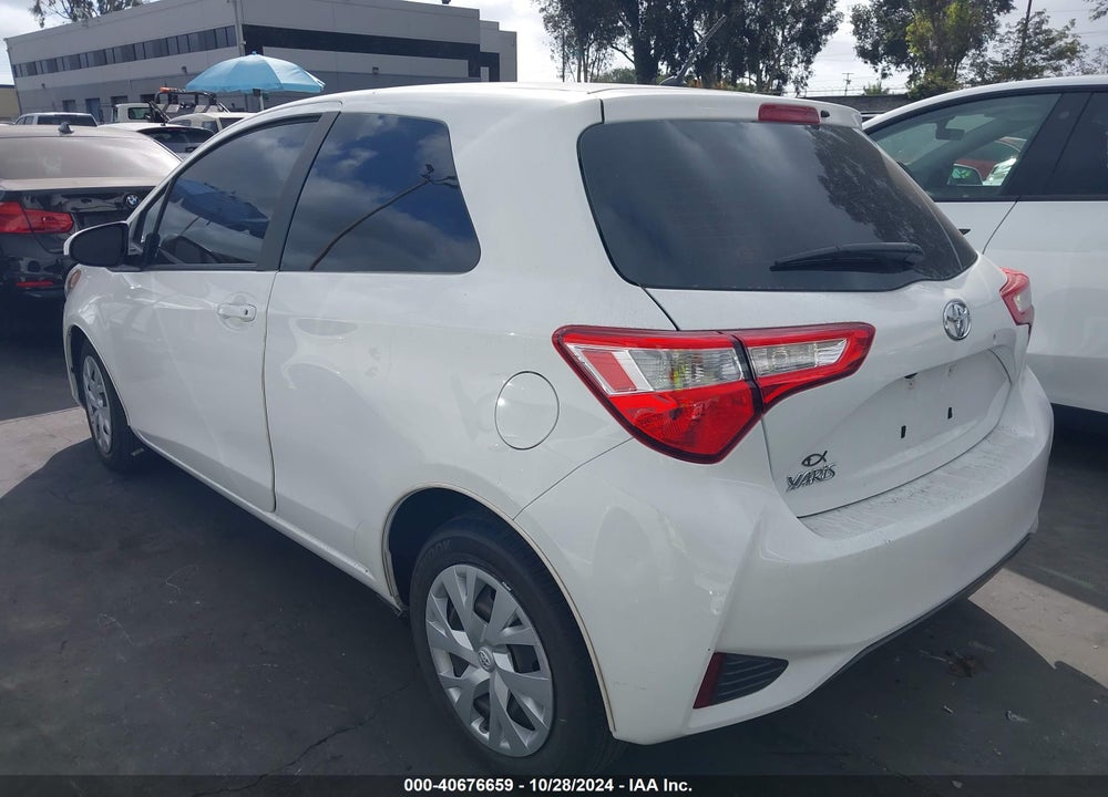2018 TOYOTA YARIS L VIN: VNKJTUD39JA092848