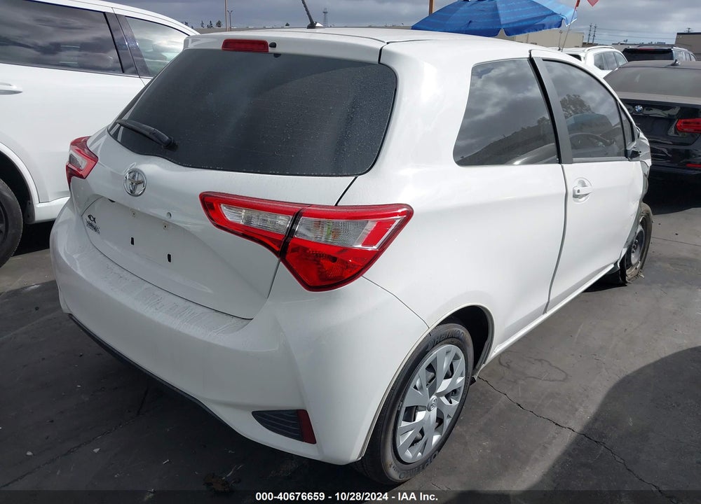 2018 TOYOTA YARIS L VIN: VNKJTUD39JA092848