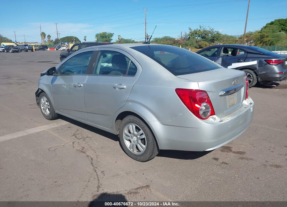 2014 CHEVROLET SONIC LT AUTO VIN: 1G1JC5SH6E4153213