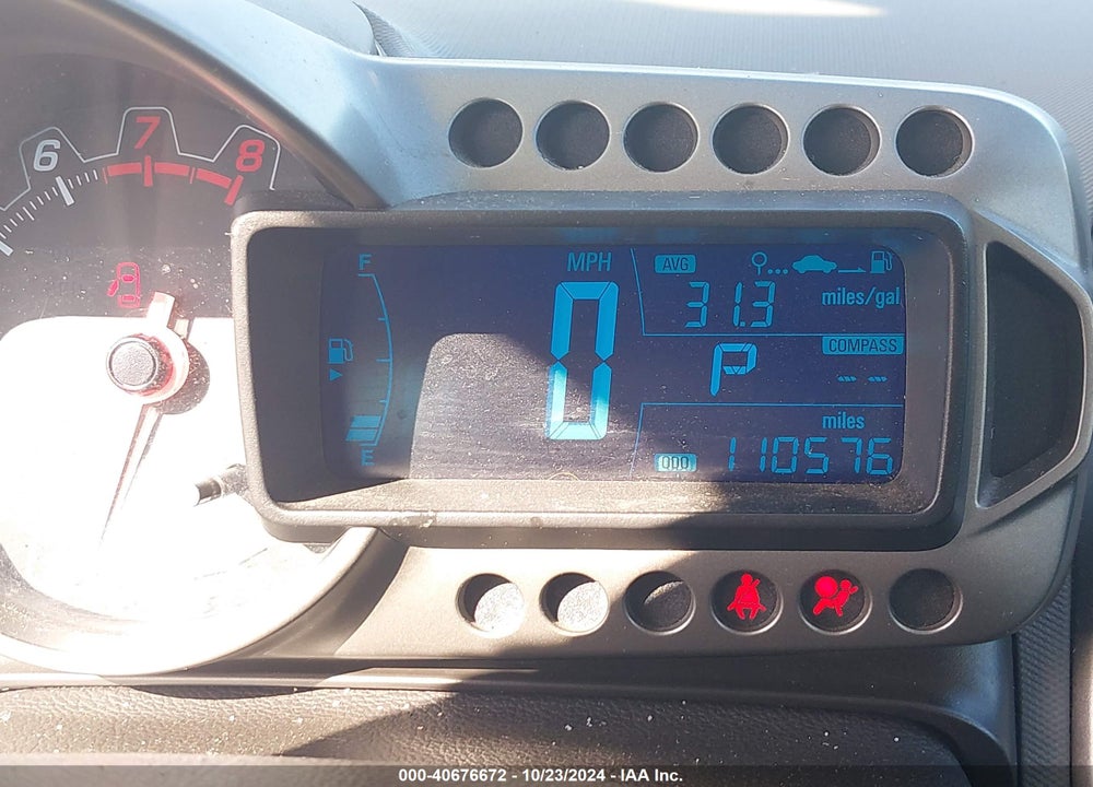 2014 CHEVROLET SONIC LT AUTO VIN: 1G1JC5SH6E4153213